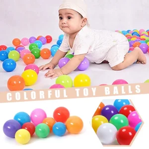 Brand New Kids 5.5cm Balls Baby Toys Ocean Balls For Play Pool Fun Colorful Soft Plastic Ocean BallC250211